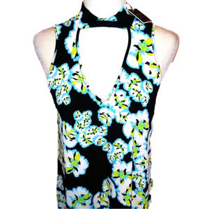 NWT Kaari Blue Floral Dress S